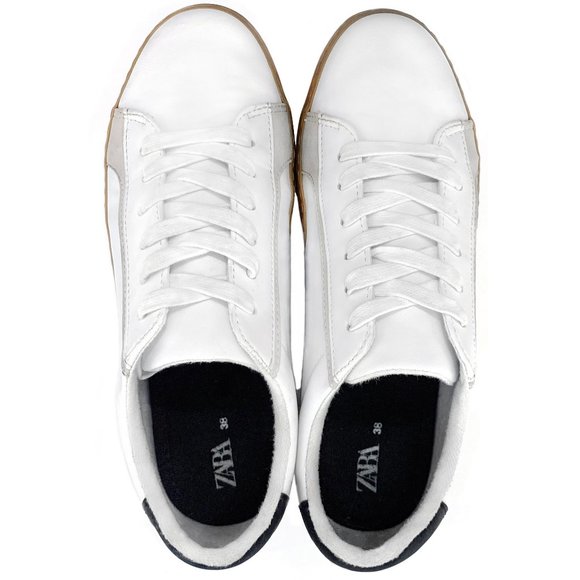 ZARA Women's Casual Athletic Platform Sneaker - LIKE NEW - Picture 2 of 9